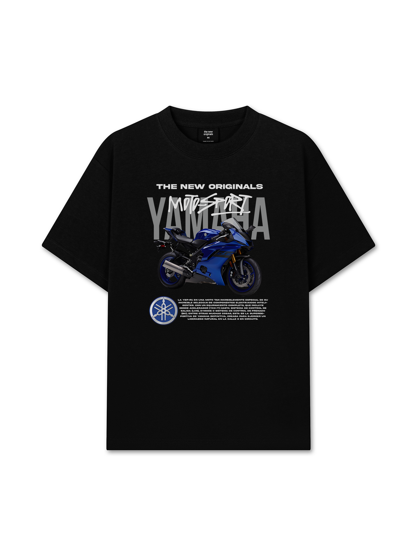 Áo Thun Relaxed Fit Motor Sport Yamaha YZF-R1