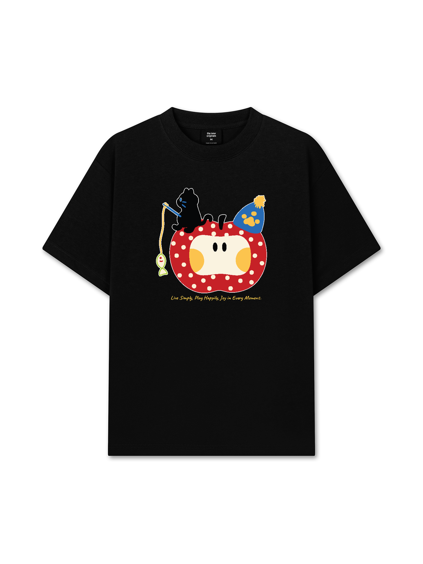 Áo Thun Relaxed Fit Le Petit Pêcheur Meow