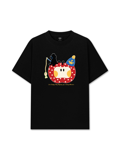 Áo Thun Relaxed Fit Le Petit Pêcheur Meow