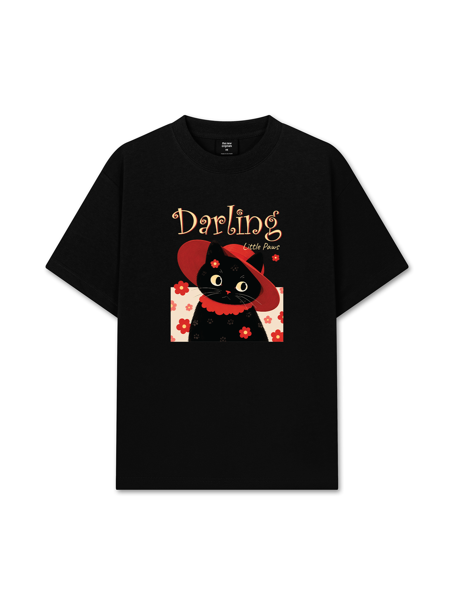 Áo Thun Relaxed Fit Darling Little Paws
