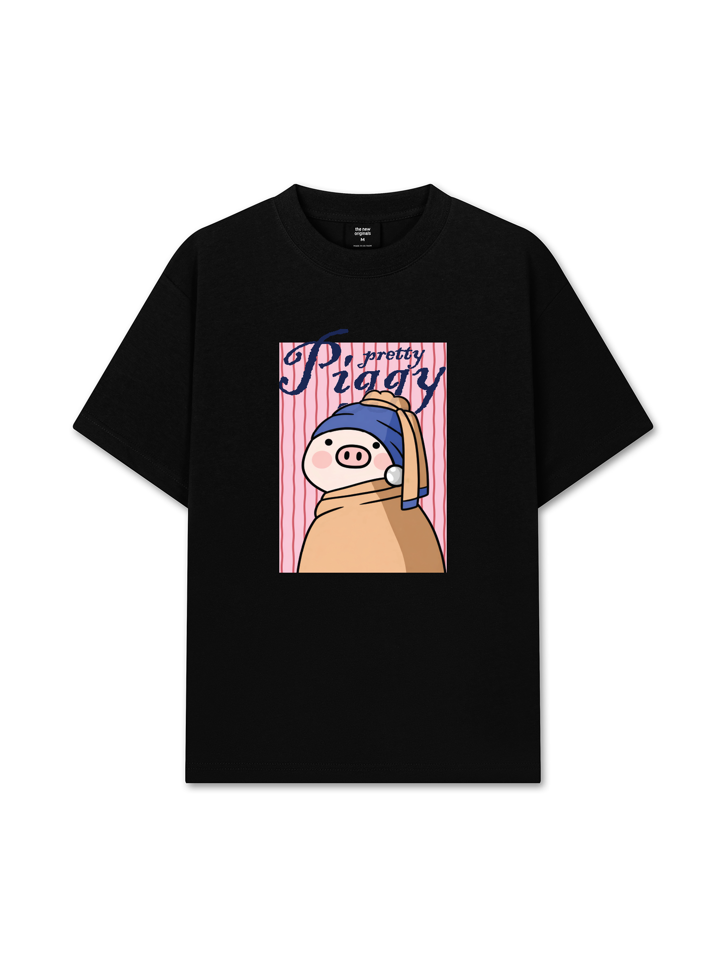 Áo Thun Relaxed Fit Pretty Piggy