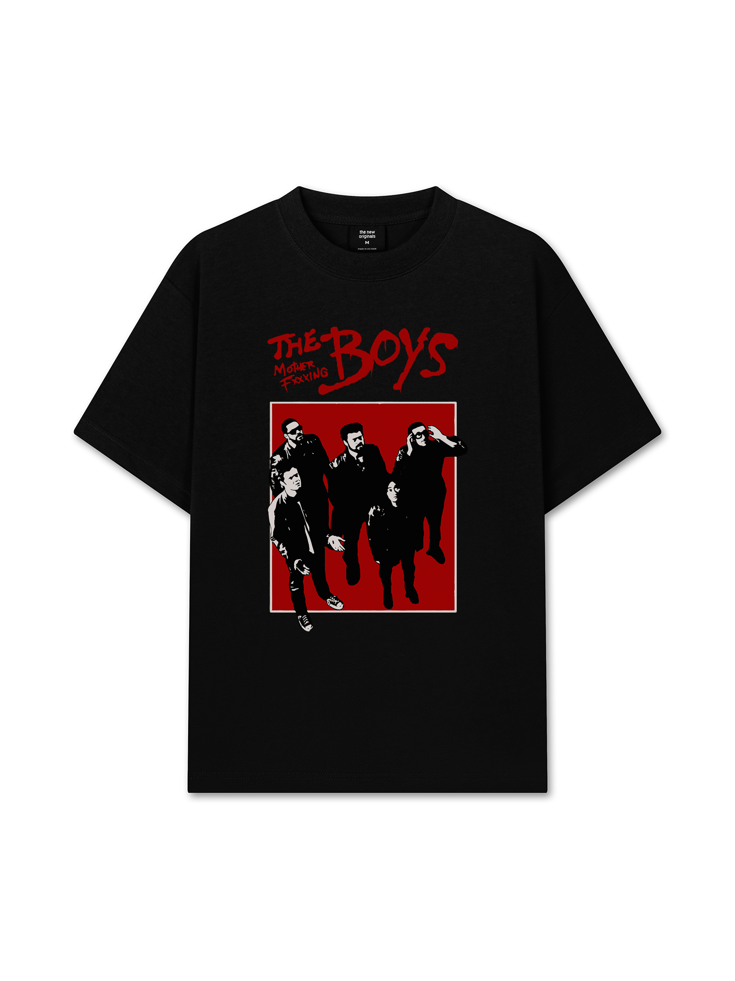 Áo Thun Relaxed Fit Movie The Boys Red Frame
