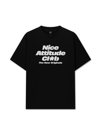 Áo Thun Relaxed Fit Life Vibe Nice Attitude