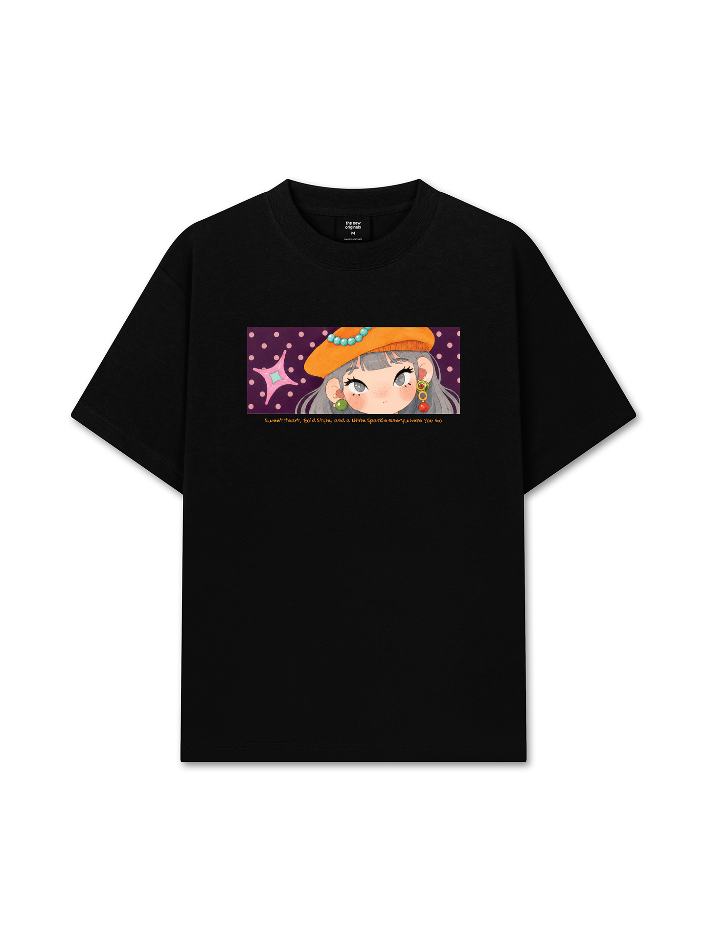 Áo Thun Relaxed Fit Orange Daydream Girl