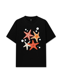 Áo Thun Relaxed Fit Ocean Orange StarFish