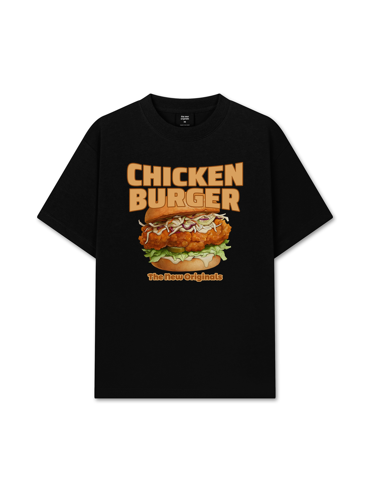 Áo Thun Relaxed Fit Foody Chicken Burger