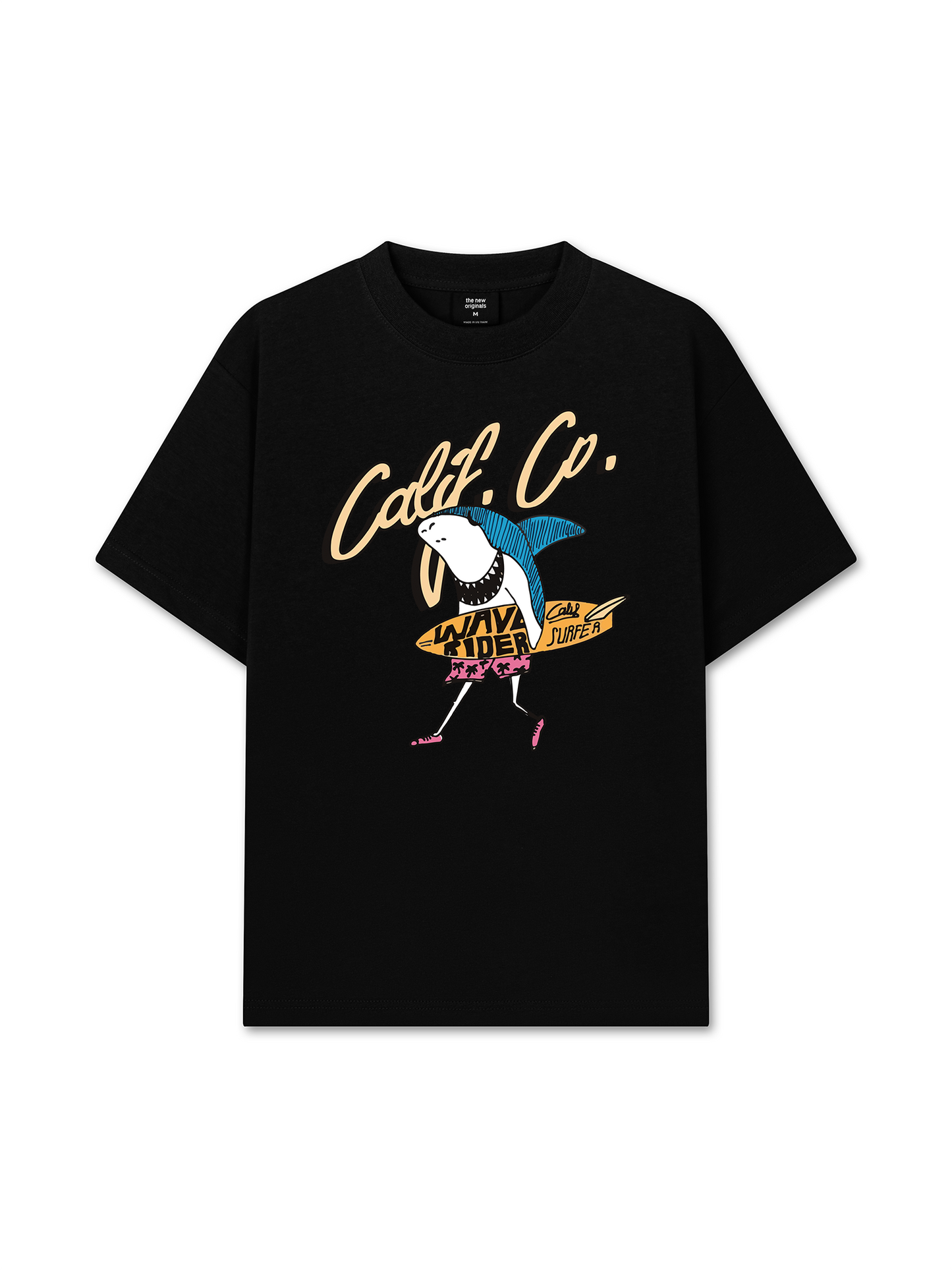 Áo Thun Relaxed Fit Ocean Shark Surf
