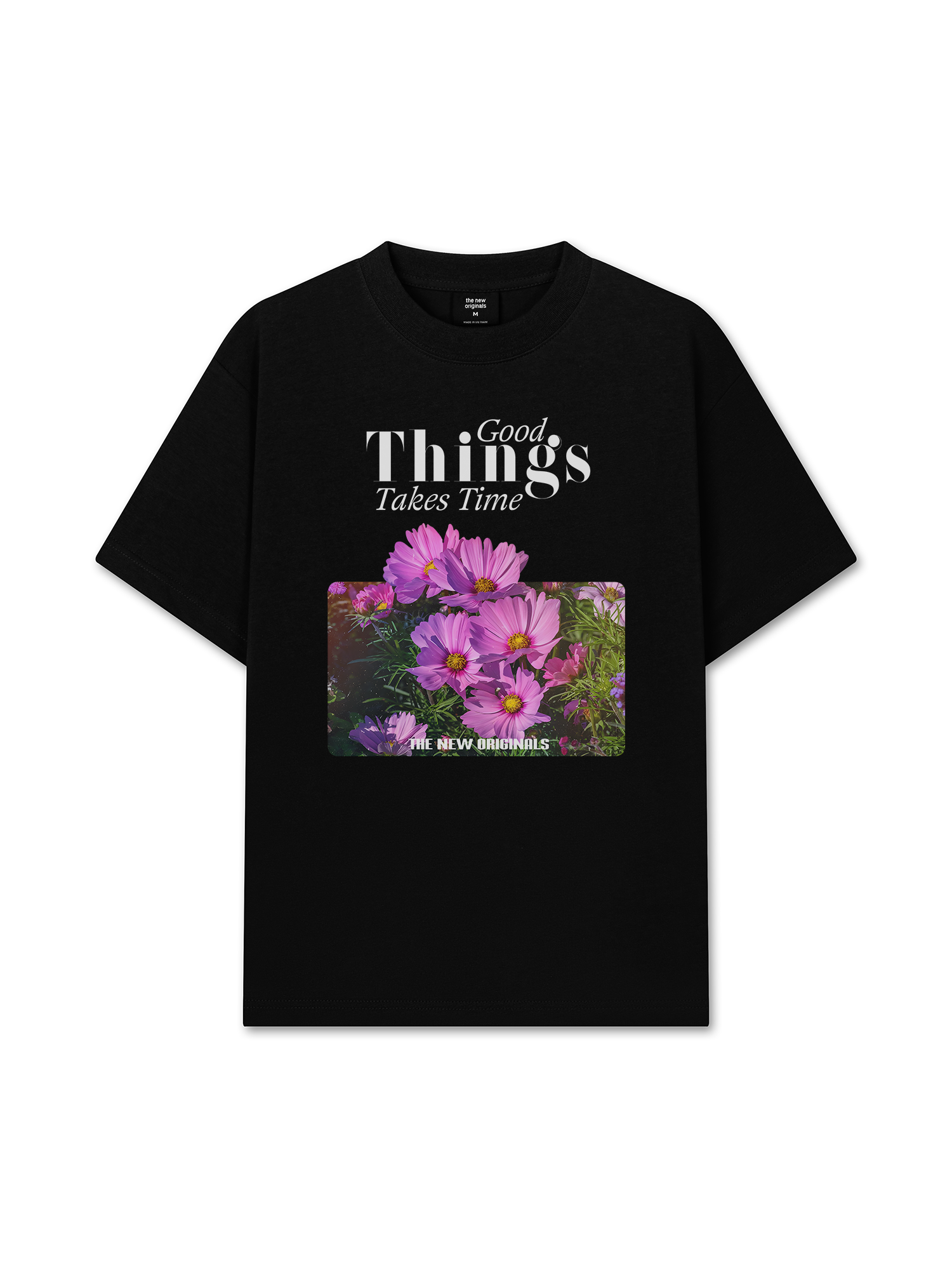 Áo Thun Relaxed Fit Iconic Good Things Take Time