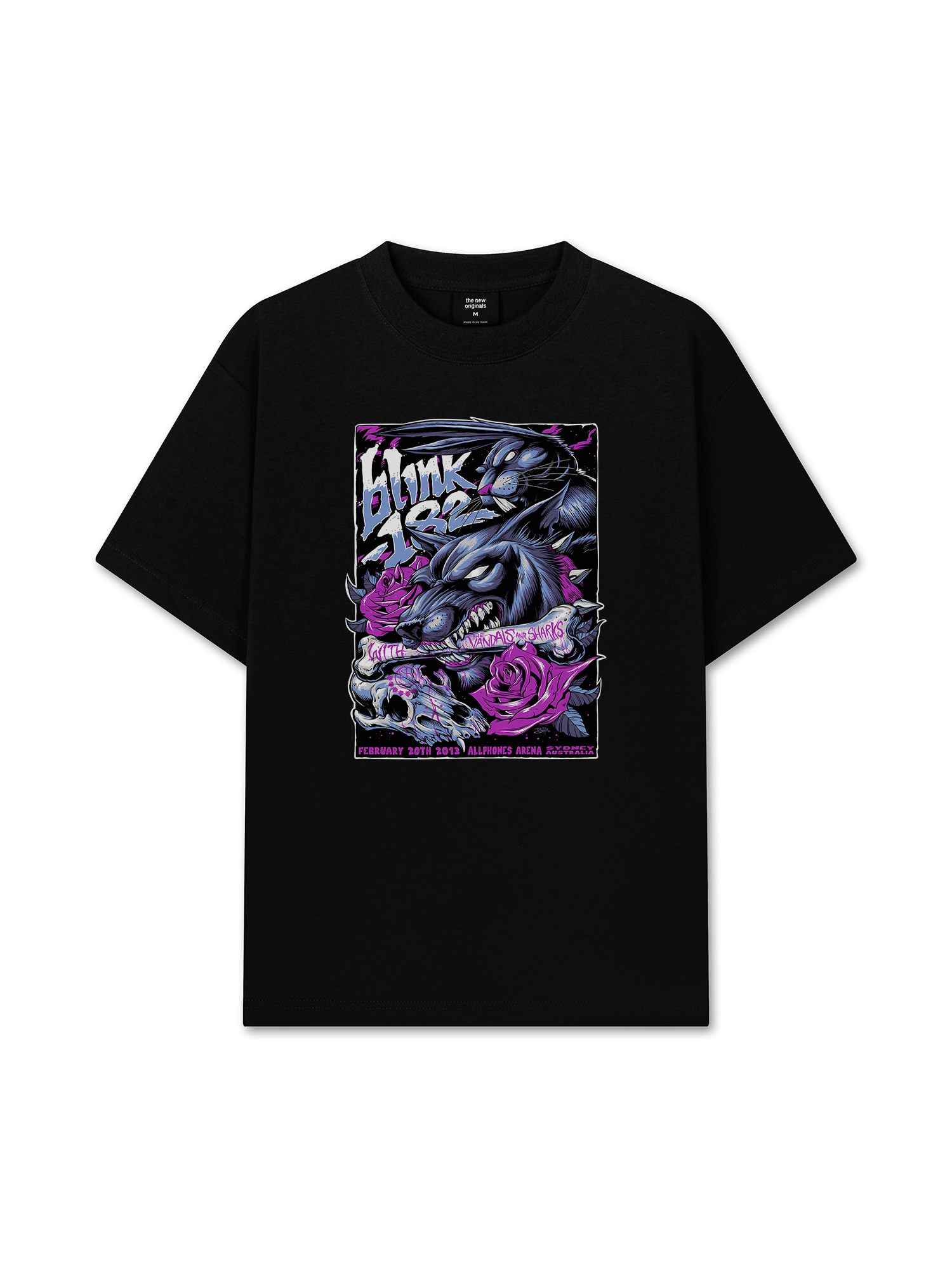 Áo Thun Relaxed Fit Blink 182 Tonight Poster