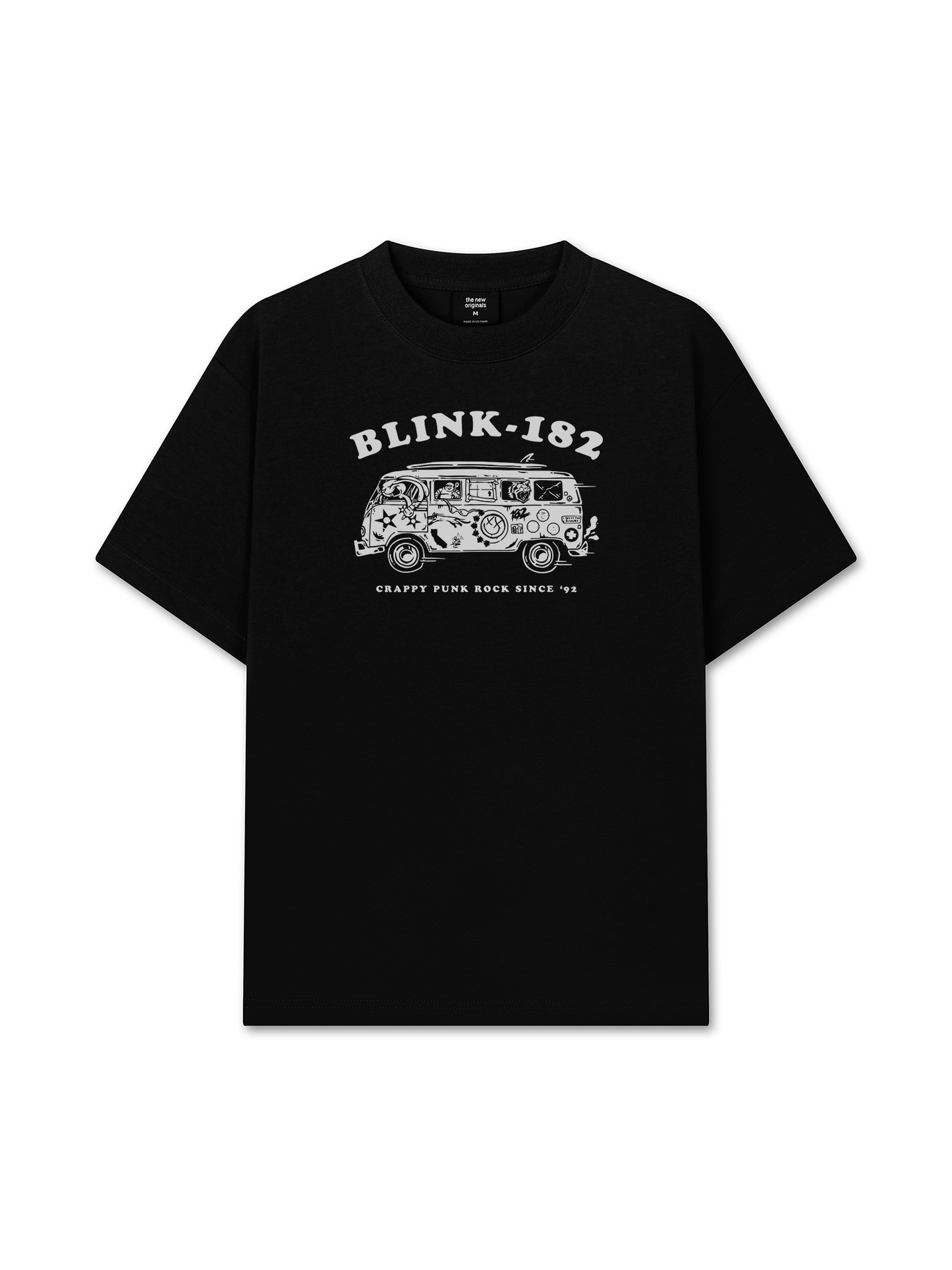 Áo Thun Relaxed Fit Blink 182 Crappy Punk Rock