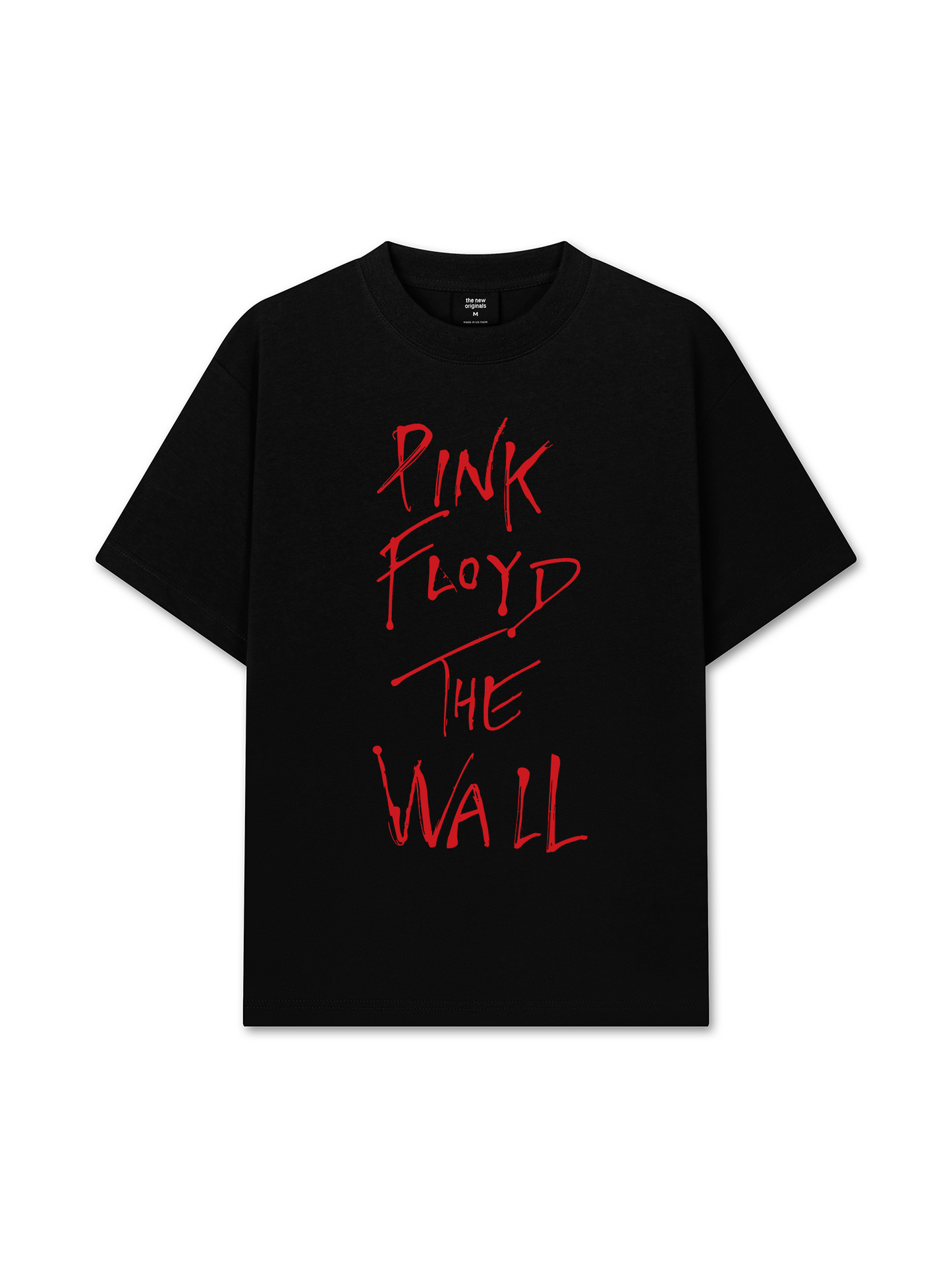 Áo Thun Relaxed Fit Pink Floyd The Wall Music