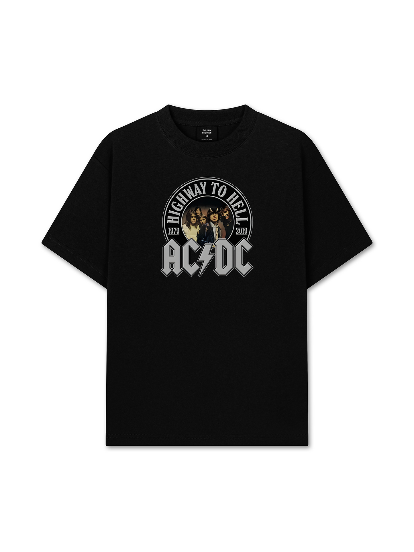 Áo Thun Relaxed Fit AC DC Highway To Hell
