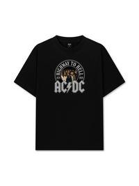 Áo Thun Relaxed Fit AC DC Highway To Hell