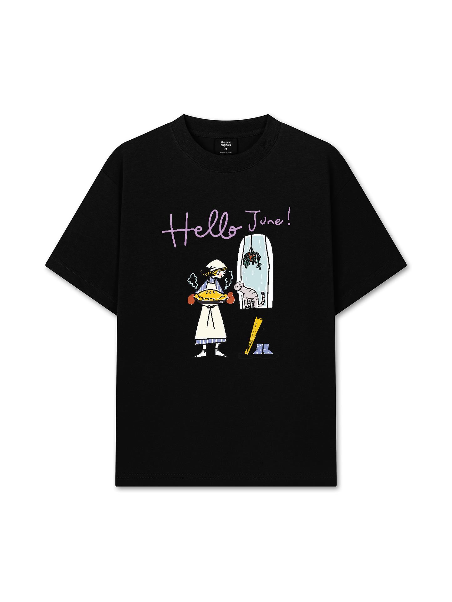Áo Thun Relaxed Fit Hello June