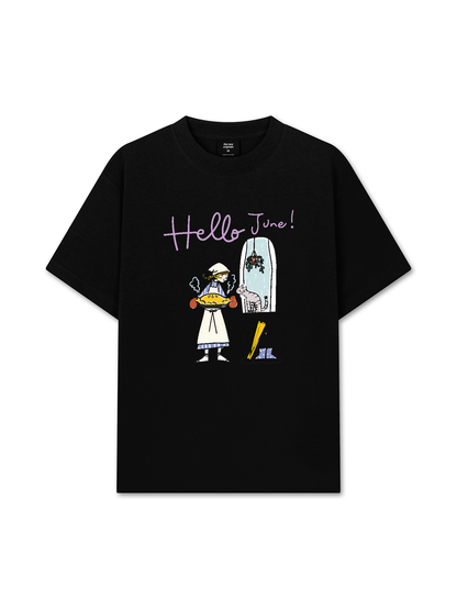 Áo Thun Relaxed Fit Hello June