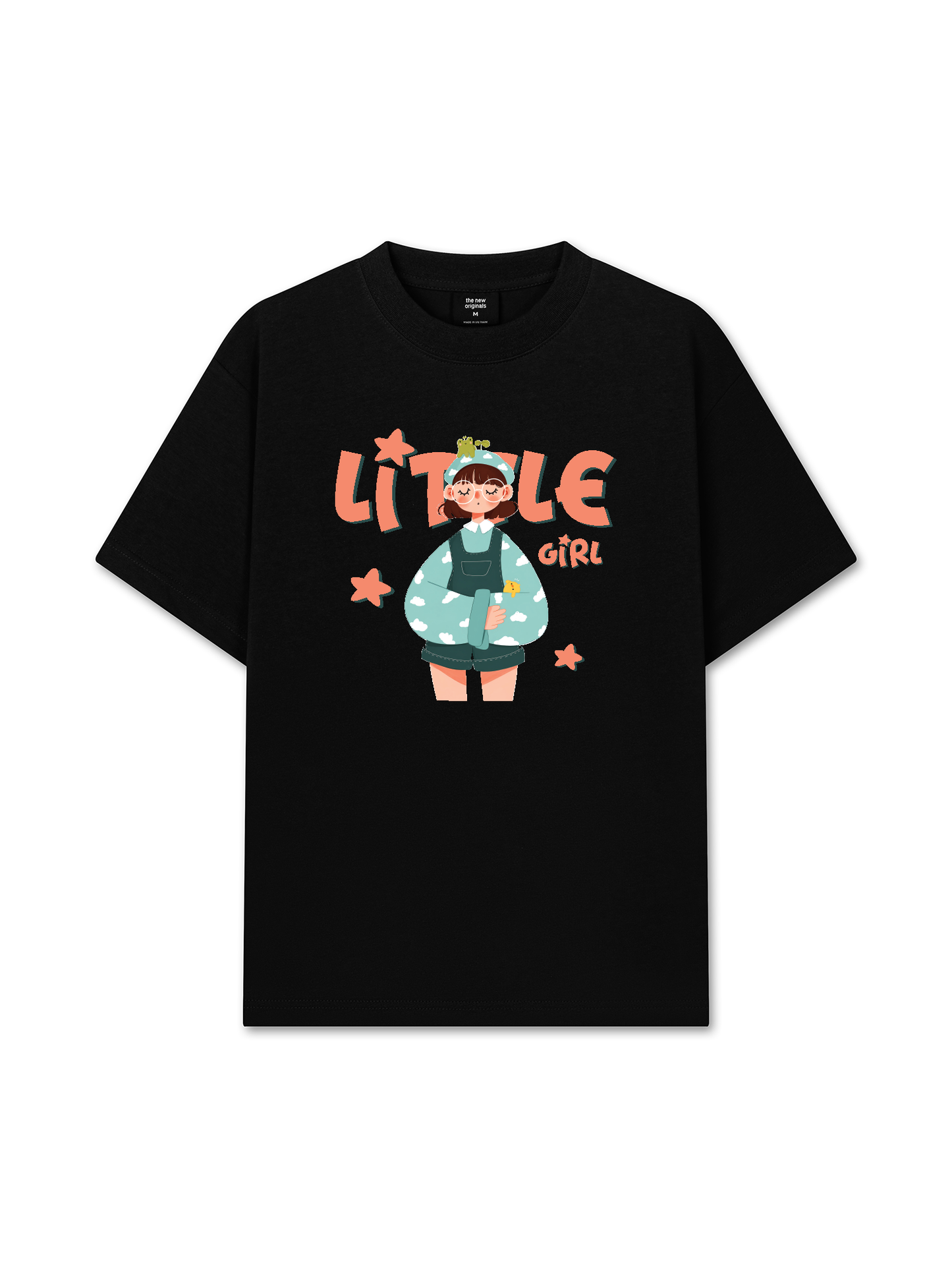 Áo Thun Relaxed Fit Little Cloud Girl