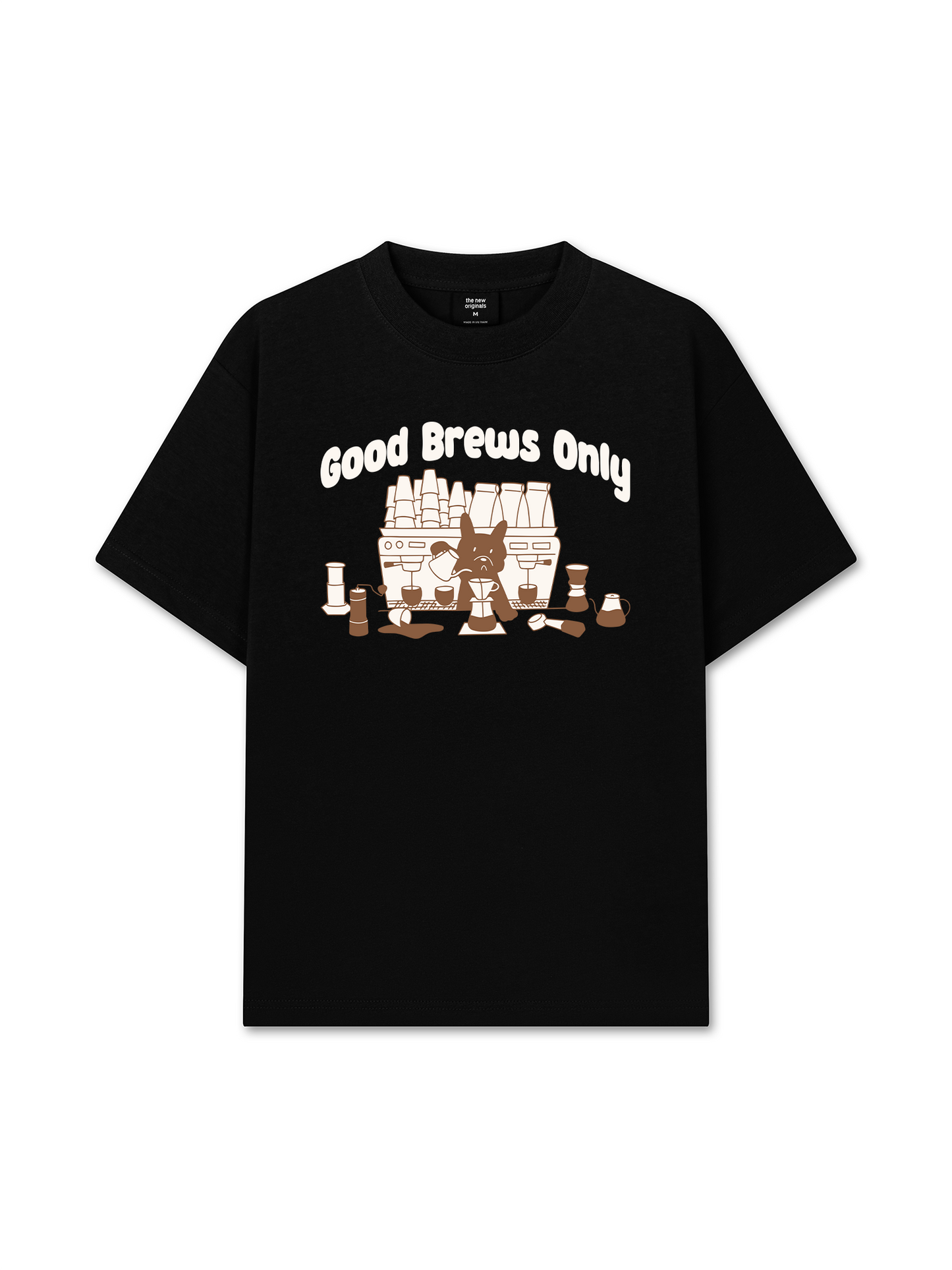 Áo Thun Relaxed Fit Good Brews Only