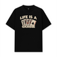 Áo Thun Relaxed Fit Lucky Life Is A Gamble
