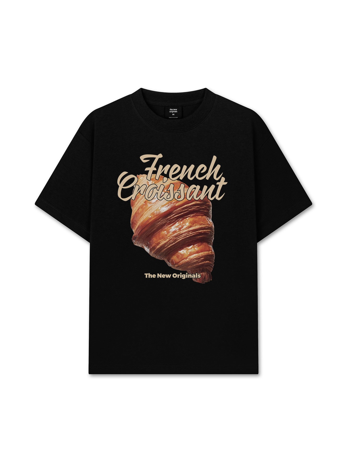 Áo Thun Relaxed Fit Foody French Croissant
