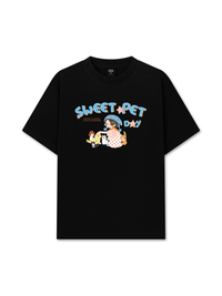 Áo Thun Relaxed Fit Sweet Pet Day