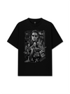 Áo Thun Relaxed Fit Movie Matrix Black And White