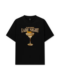 Áo Thun Relaxed Fit Fresh Lady Night