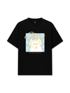 Áo Thun Relaxed Fit A Tiny Bloom Of Happiness Meow