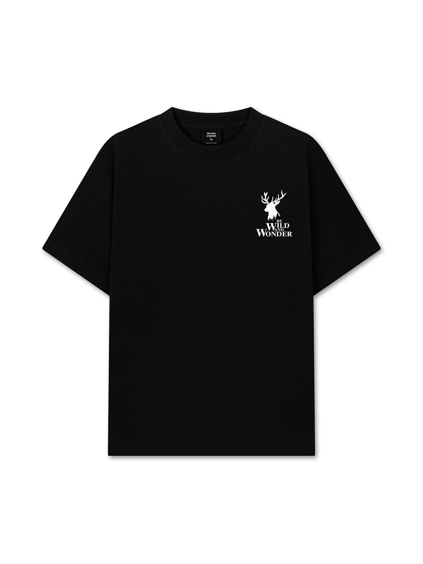 Áo Thun Relaxed Fit Deer Be Wild And Wonder