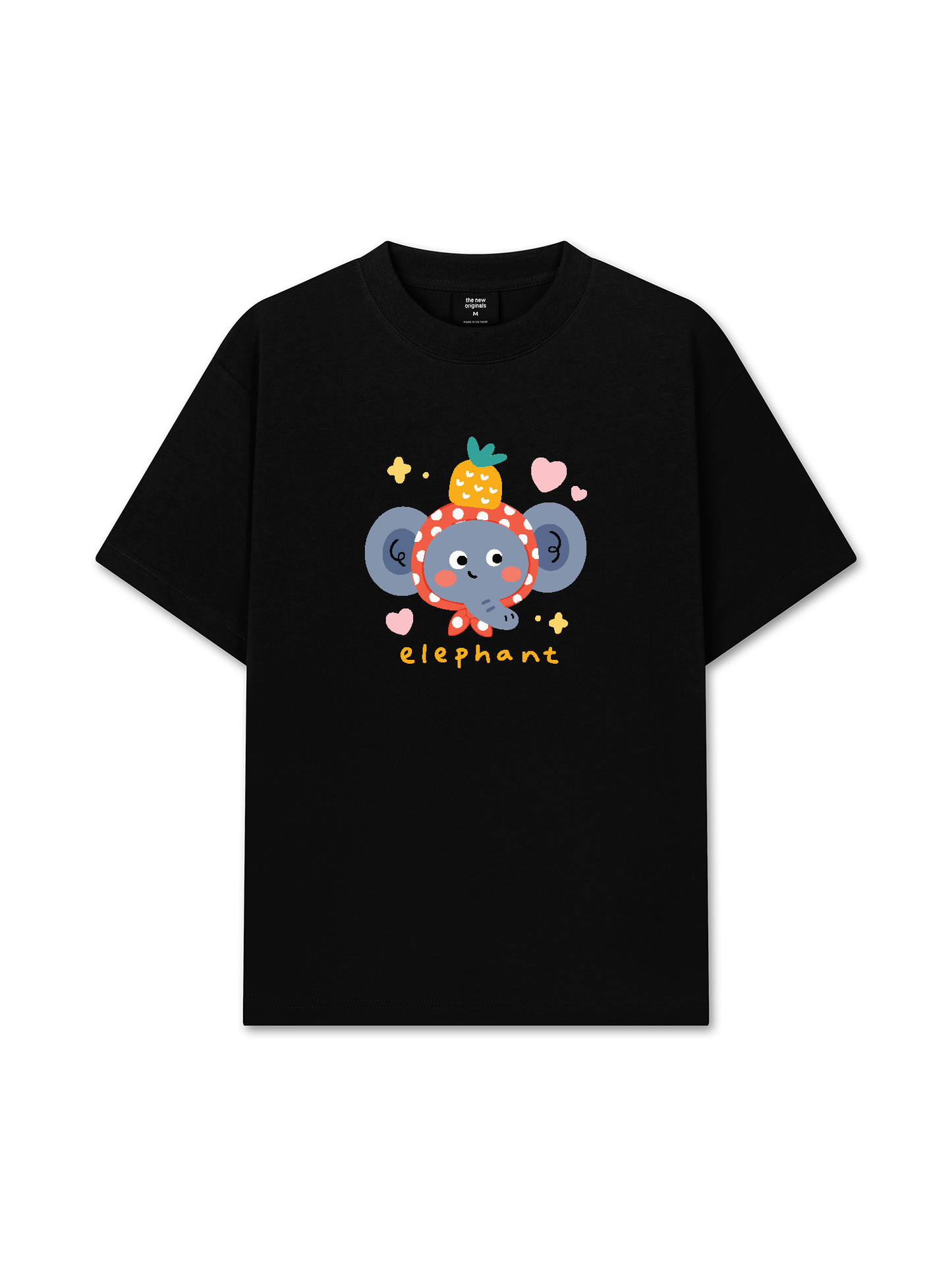 Áo Thun Relaxed Fit Pineapple Cutie Elephant