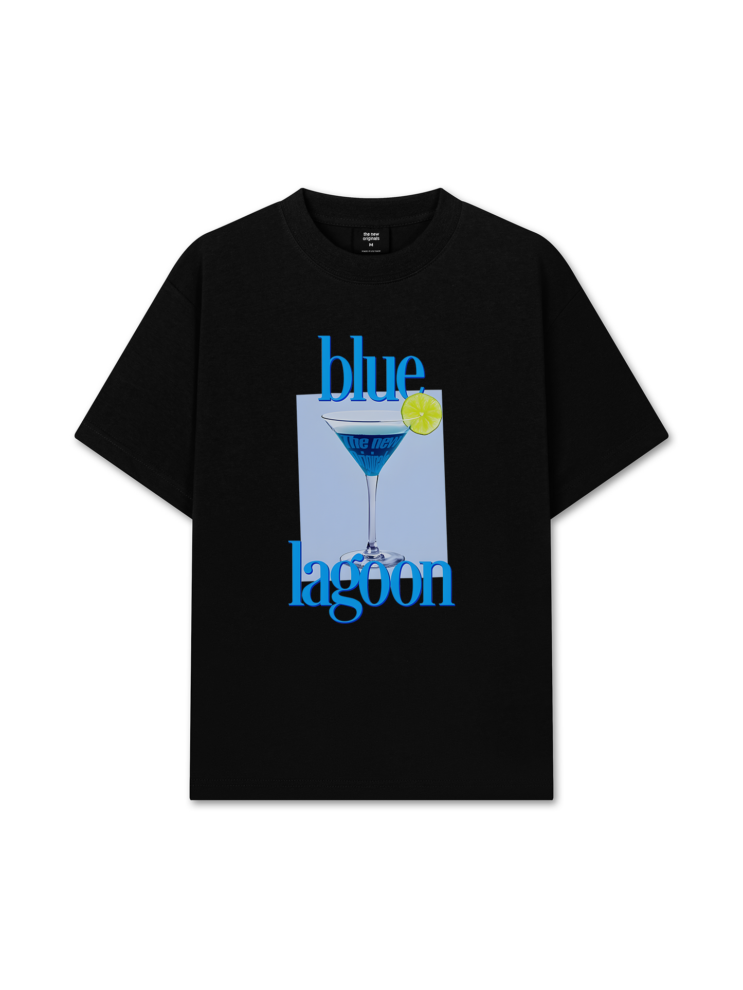 Áo Thun Relaxed Fit Fresh Blue Lagoon