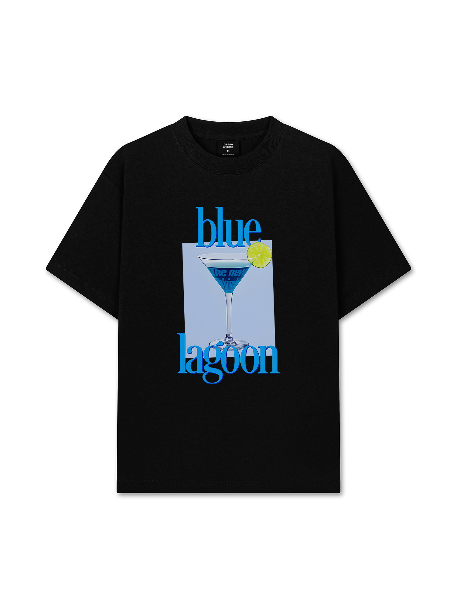 Áo Thun Relaxed Fit Fresh Blue Lagoon