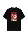 Áo Thun Relaxed Fit Red Daisy Daydream Meow