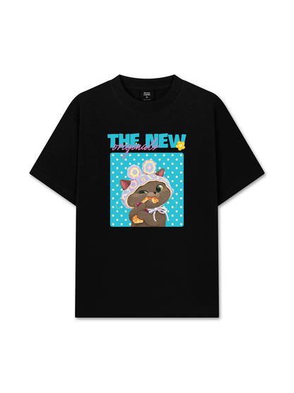 Áo Thun Relaxed Fit Little Mischief Meow