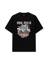 Áo Thun Relaxed Fit Pink Floyd Animals Tour 77