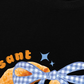 Áo Thun Relaxed Fit Sweet Pastry BLue Plaid Bow