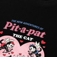 Áo Thun Relaxed Fit Cute Girl Funny Cat Couple