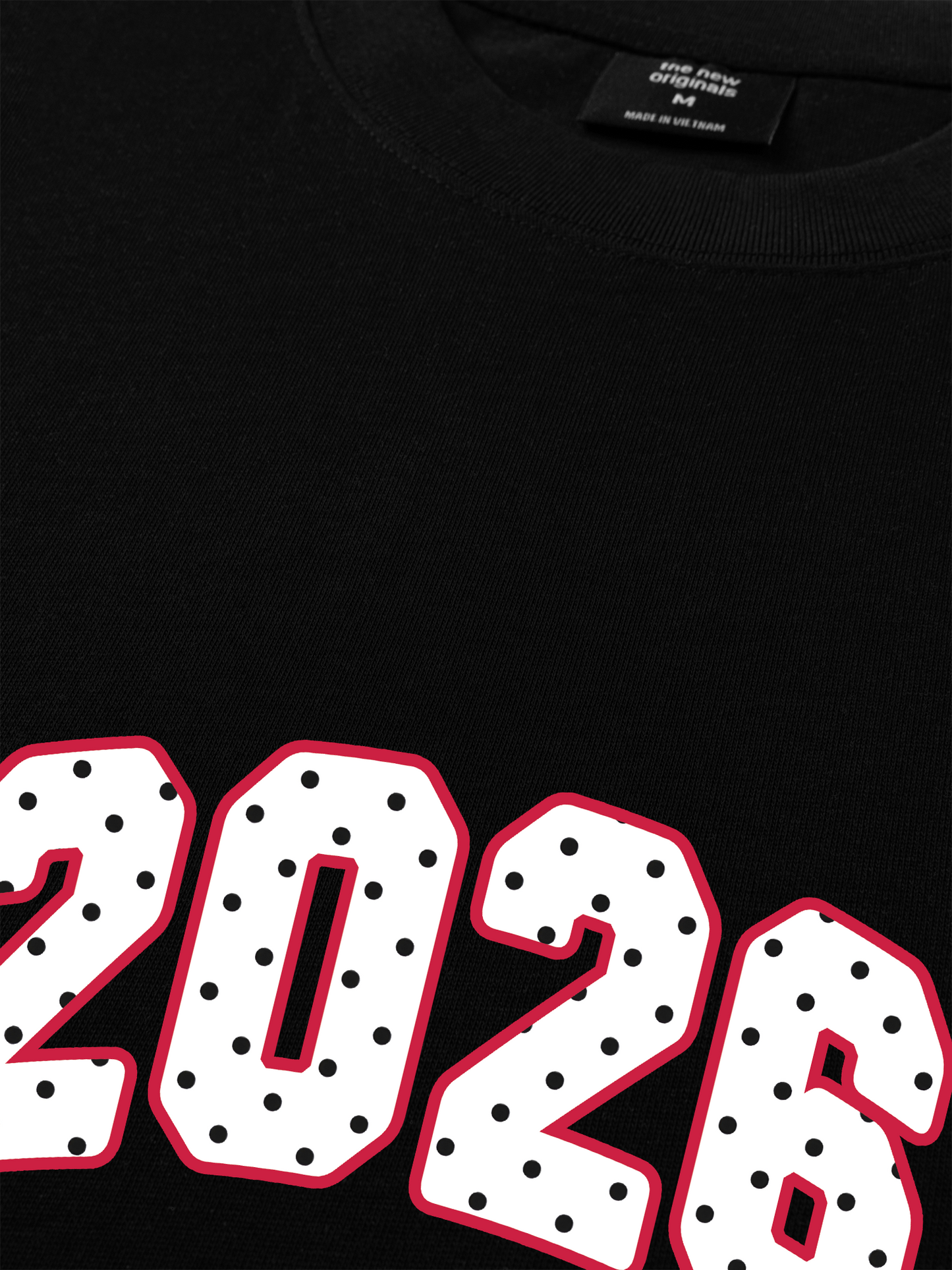Áo Thun Relaxed Fit Cute 2026 Pink Dots