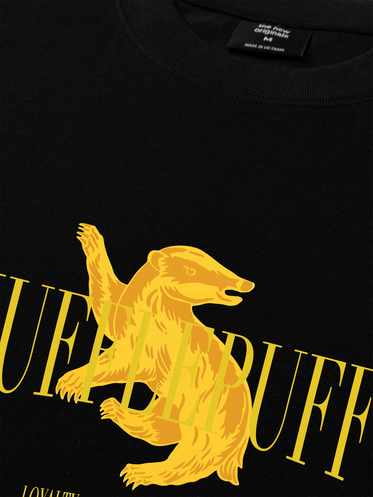 Áo Thun Relaxed Fit Harry Potter Hufflepuff