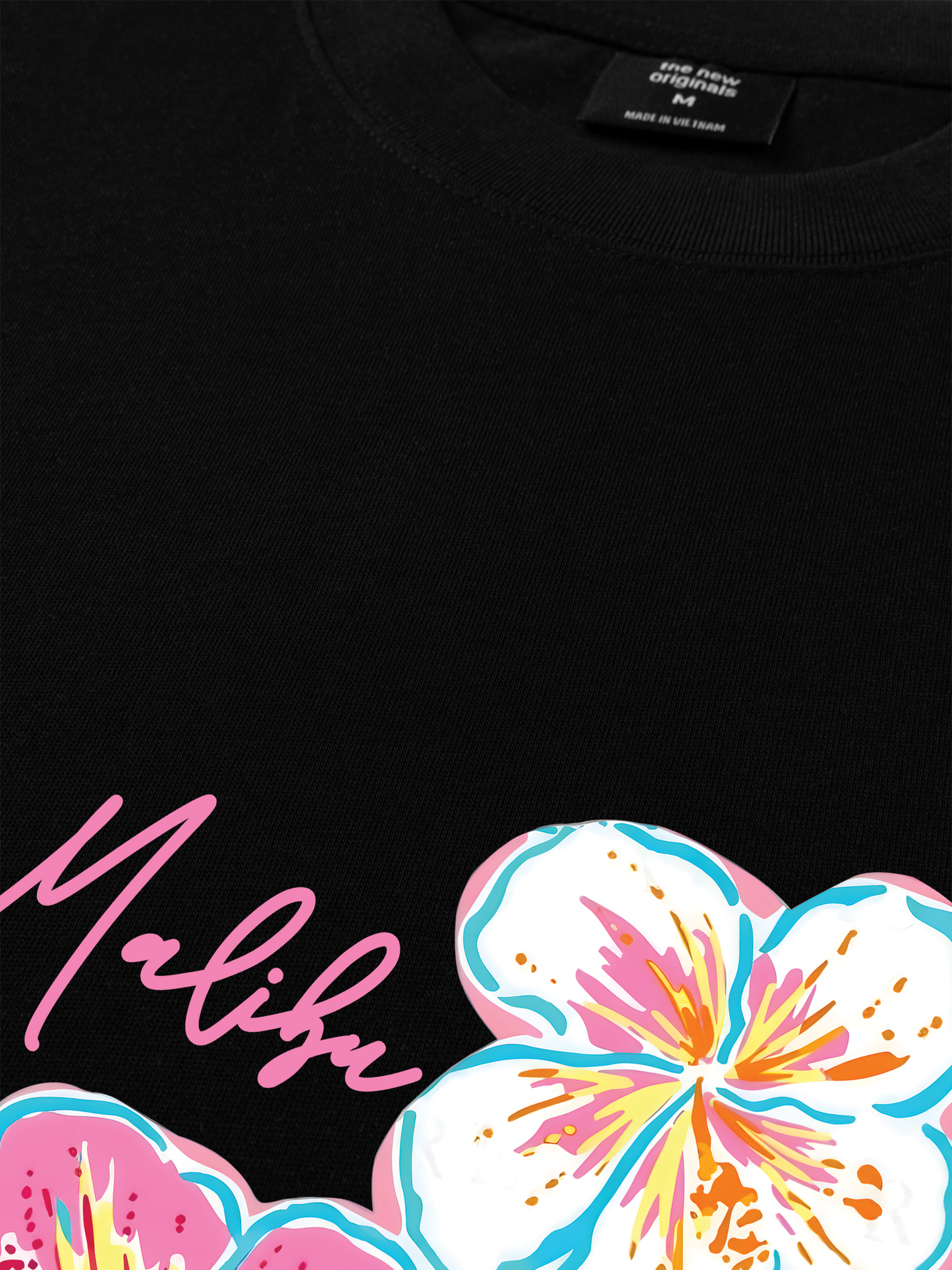 Áo Thun Relaxed Fit Summer Vibes Malibu Floral