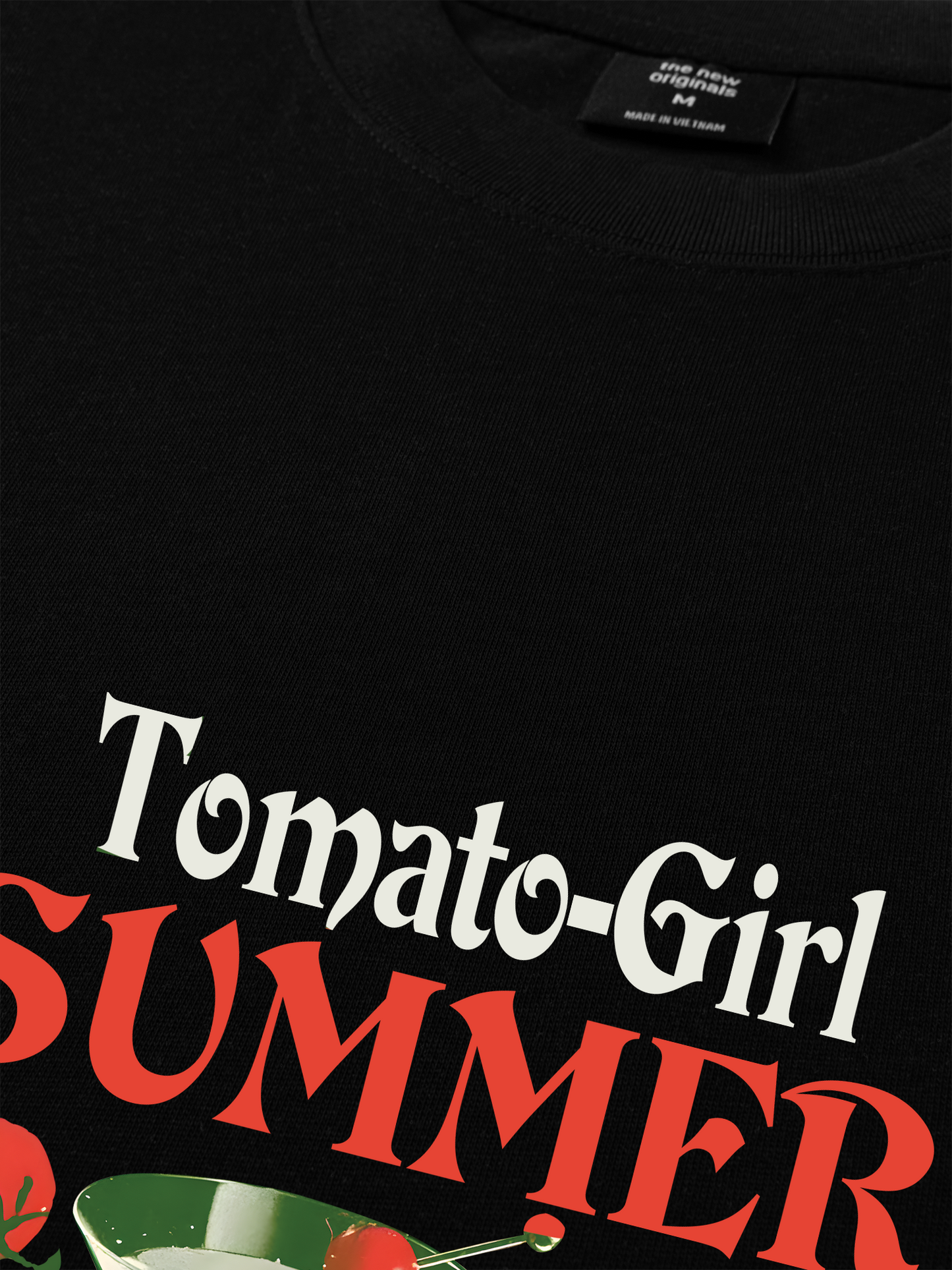 Áo Thun Relaxed Fit Suummer Vibes Tomato Girl