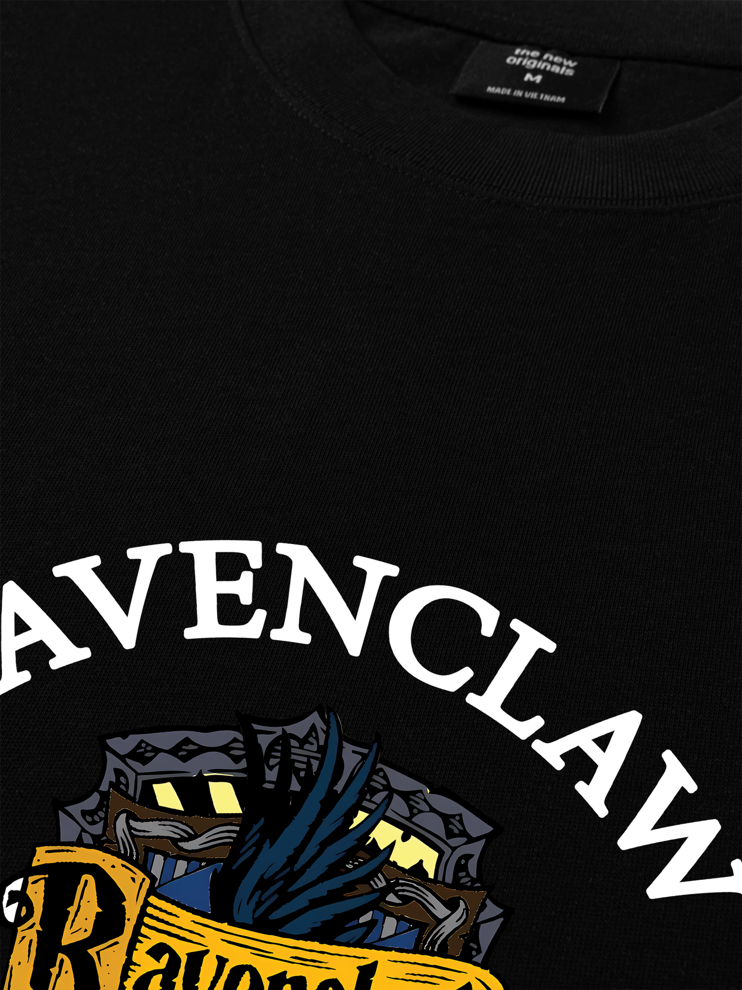 Áo Thun Relaxed Fit Harry Potter Ravenclaw Vintage