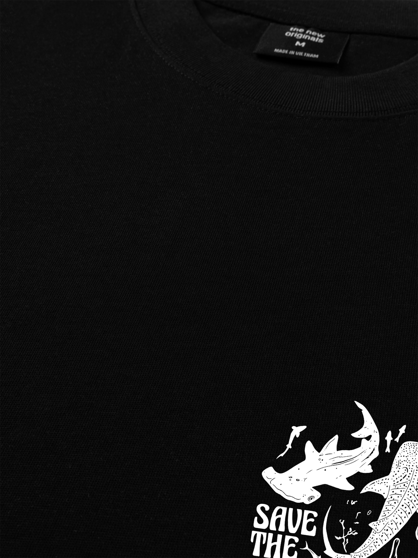 Áo Thun Relaxed Fit Ocean Save The Shark