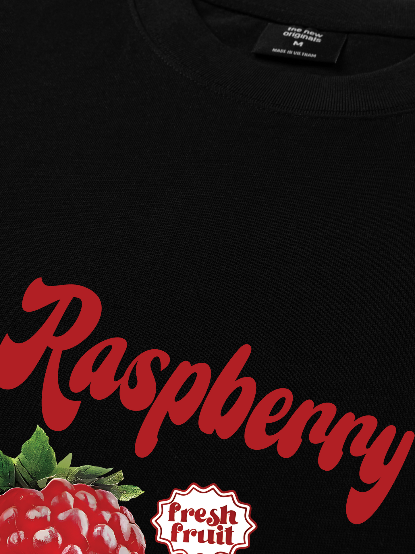 Áo Thun Relaxed Fit Summer Vibes Raspberry
