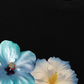 Áo Thun Relaxed Fit Summer Vibes Souble Blue Flower
