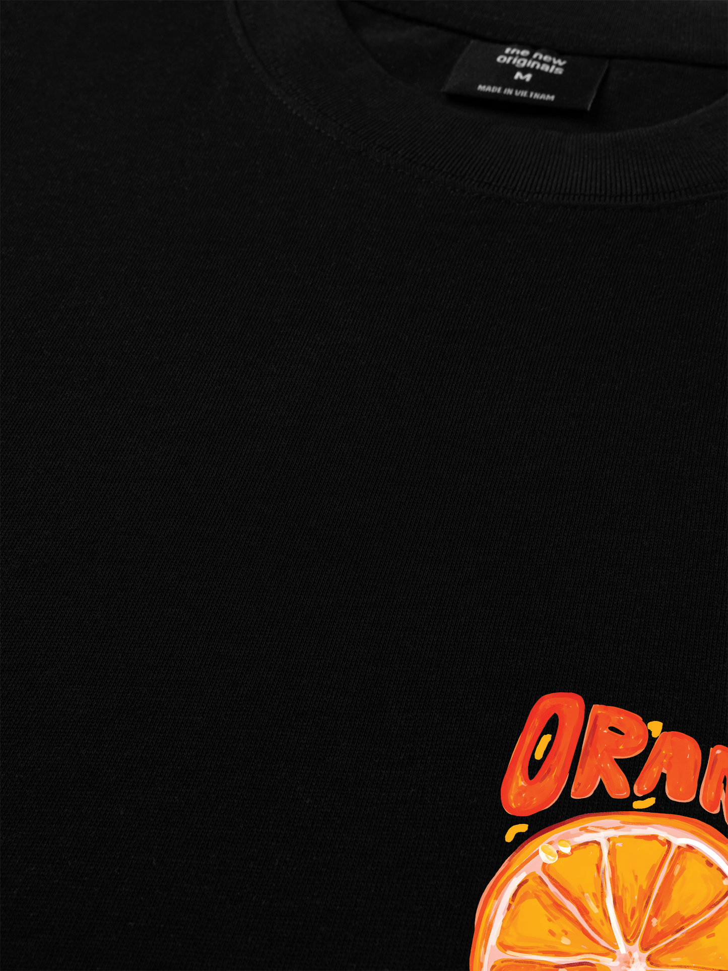 Áo Thun Relaxed Fit Summer Vibes Orange