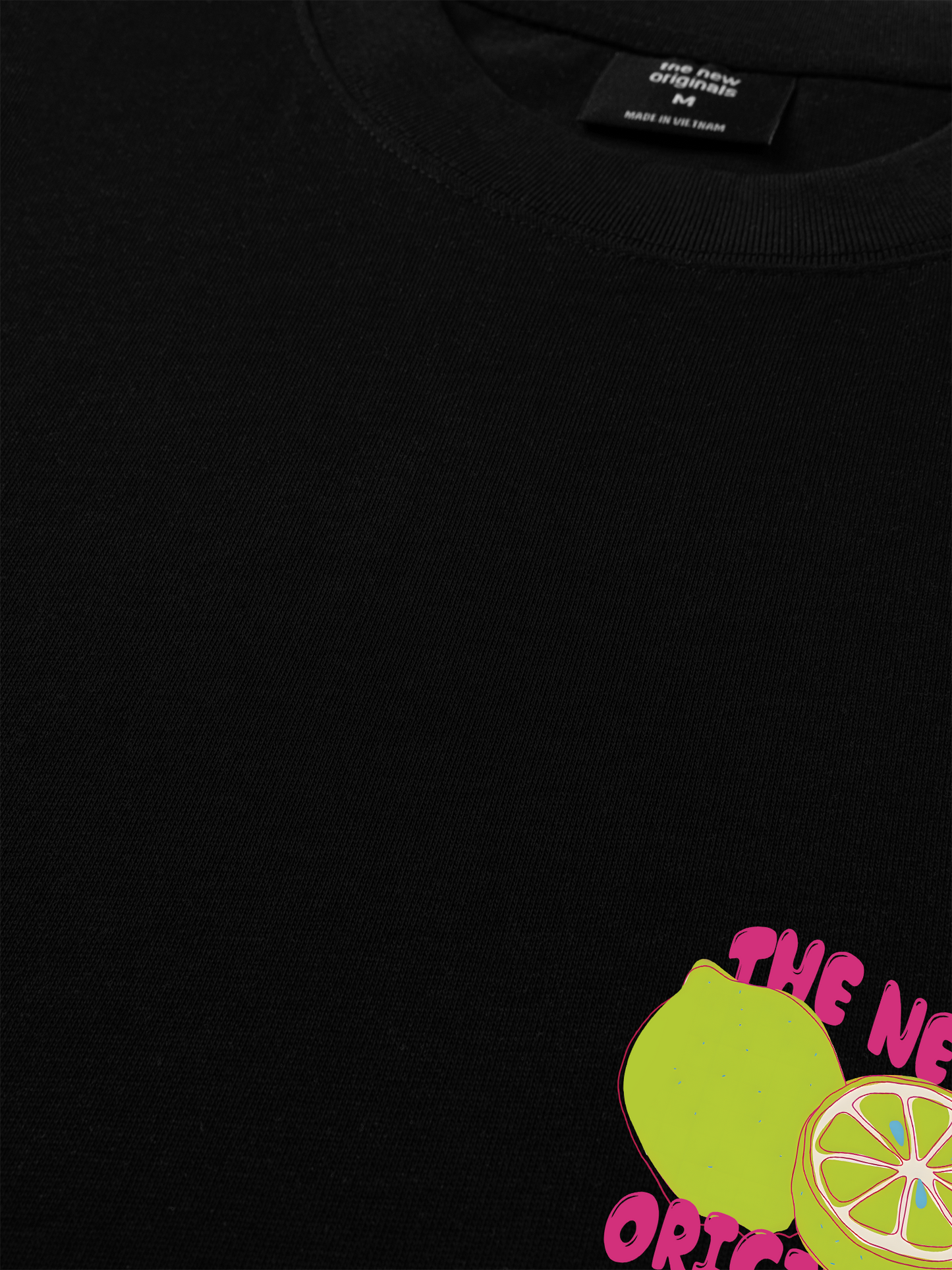 Áo Thun Relaxed Fit Summer Vibes Pink Lemon