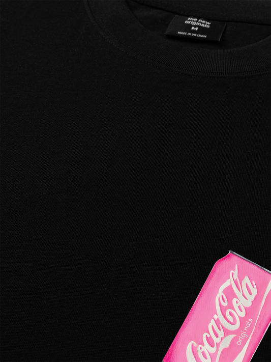 Áo Thun Relaxed Fit Summer Vibes Pink Coca Cola