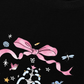 Áo Thun Relaxed Fit Cute Girl Pink Bow And Animal