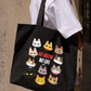 Túi Tote No Meow No Life