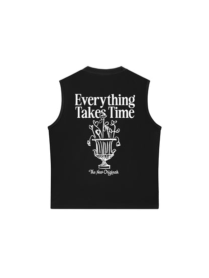 Áo Ba Lỗ Relaxed Fit Everything Takes Time
